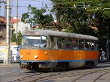 An old-style tram in Sofia